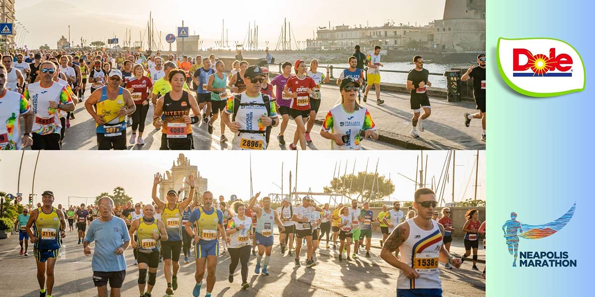 Dole Italia Sponsor Ufficiale di Neapolis Marathon 2025